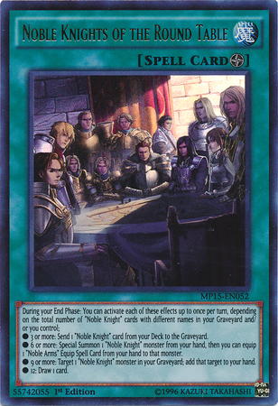 Noble Knights of the Round Table [MP15-EN052] Ultra Rare | Odin's Place
