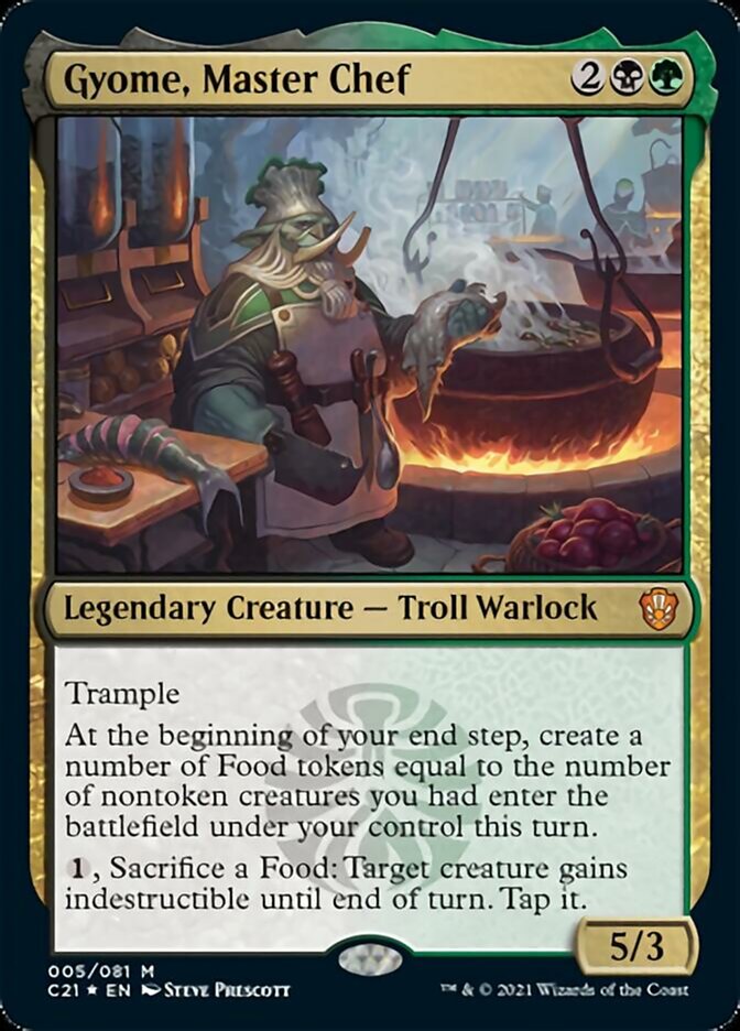 Gyome, Master Chef [Commander 2021] | Odin's Place