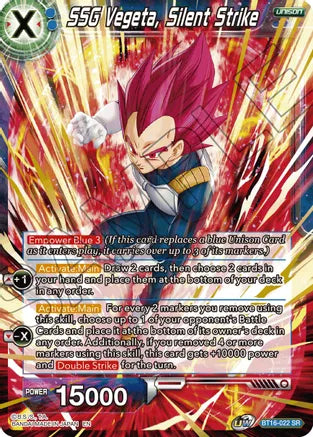 SSG Vegeta, Silent Strike (BT16-022) [Realm of the Gods] | Odin's Place