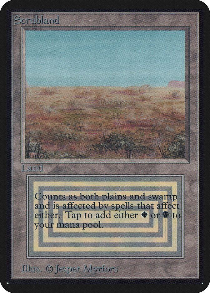 Scrubland (281) [Alpha Edition] | Odin's Place