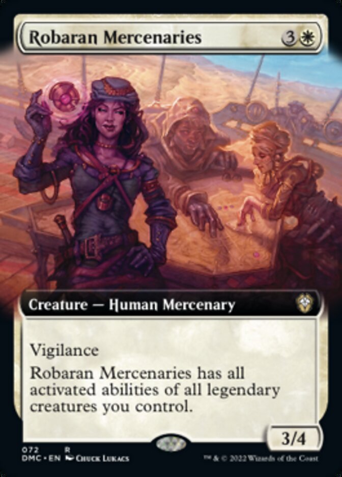 Robaran Mercenaries (Extended Art) [Dominaria United Commander] | Odin's Place