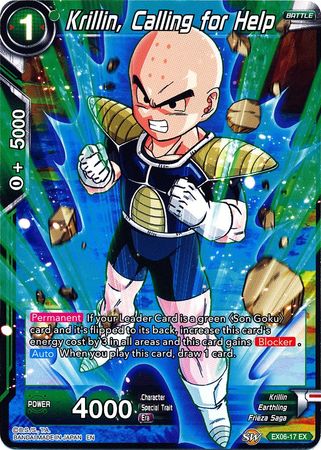 Krillin, Calling for Help (EX06-17) [Special Anniversary Set] | Odin's Place