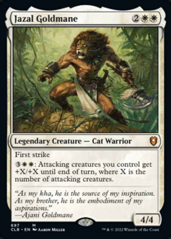 Jazal Goldmane [Commander Legends: Battle for Baldur's Gate] | Odin's Place