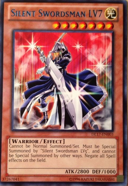 Silent Swordsman LV7 (Blue) [DL17-EN003] Rare | Odin's Place