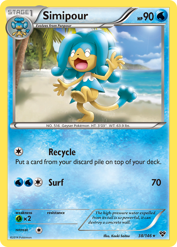 Simipour (38/146) [XY: Base Set] | Odin's Place