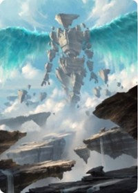 Celestial Colonnade Art Card [Zendikar Rising Art Series] | Odin's Place