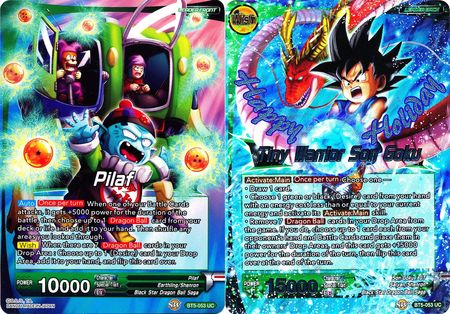 Pilaf // Tiny Warrior Son Goku (Alternative Art) (Gift Box 2018) (BT5-053) [Promotion Cards] | Odin's Place