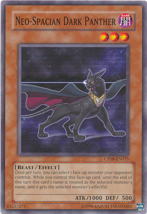 Neo-Spacian Dark Panther [CP08-EN015] Common | Odin's Place