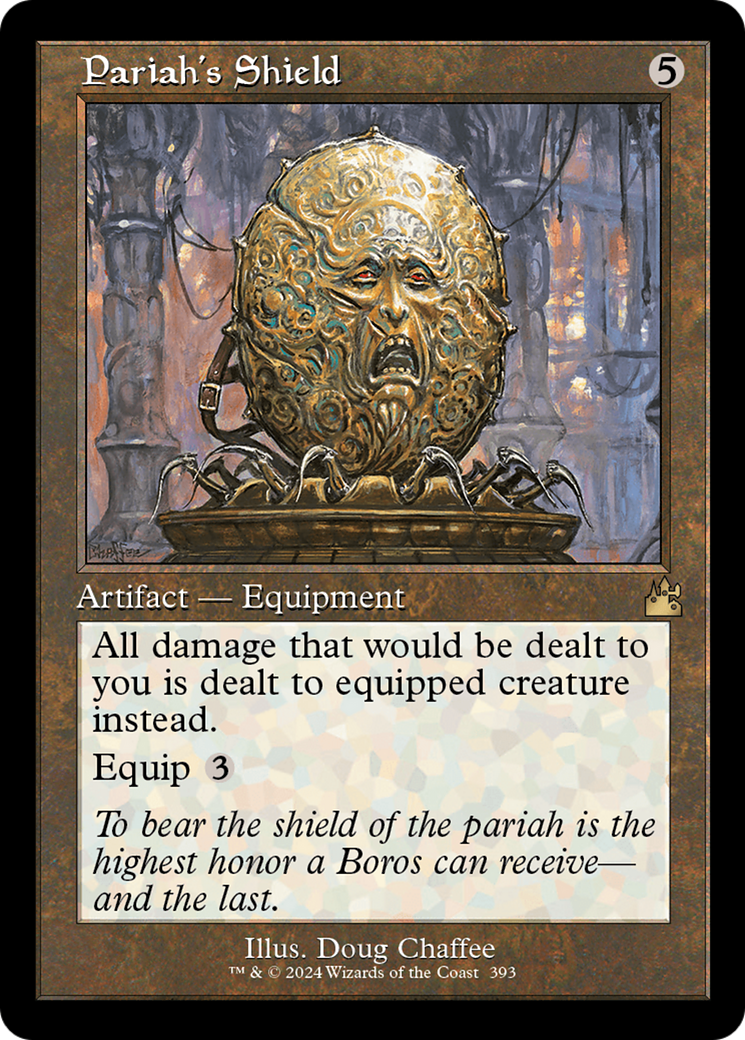 Pariah's Shield (Retro Frame) [Ravnica Remastered] | Odin's Place