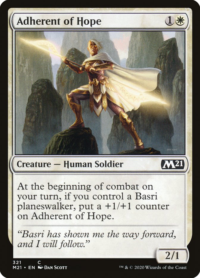 Adherent of Hope [Core Set 2021] | Odin's Place