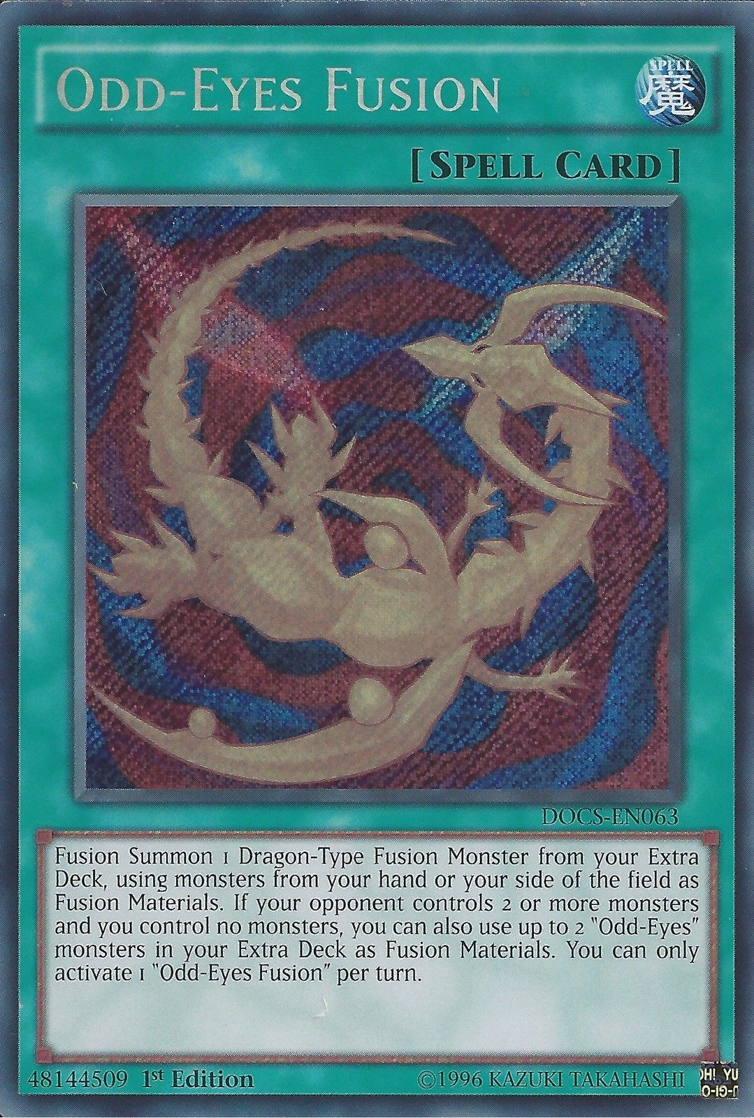 Odd-Eyes Fusion [DOCS-EN063] Secret Rare | Odin's Place