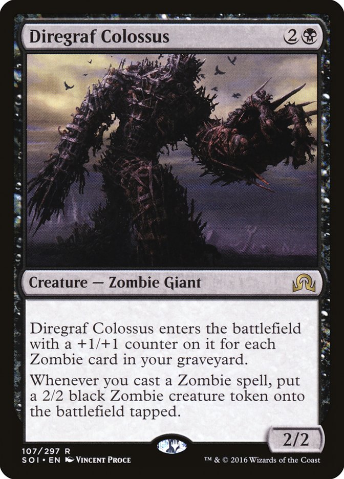 Diregraf Colossus (107) [Shadows over Innistrad] | Odin's Place