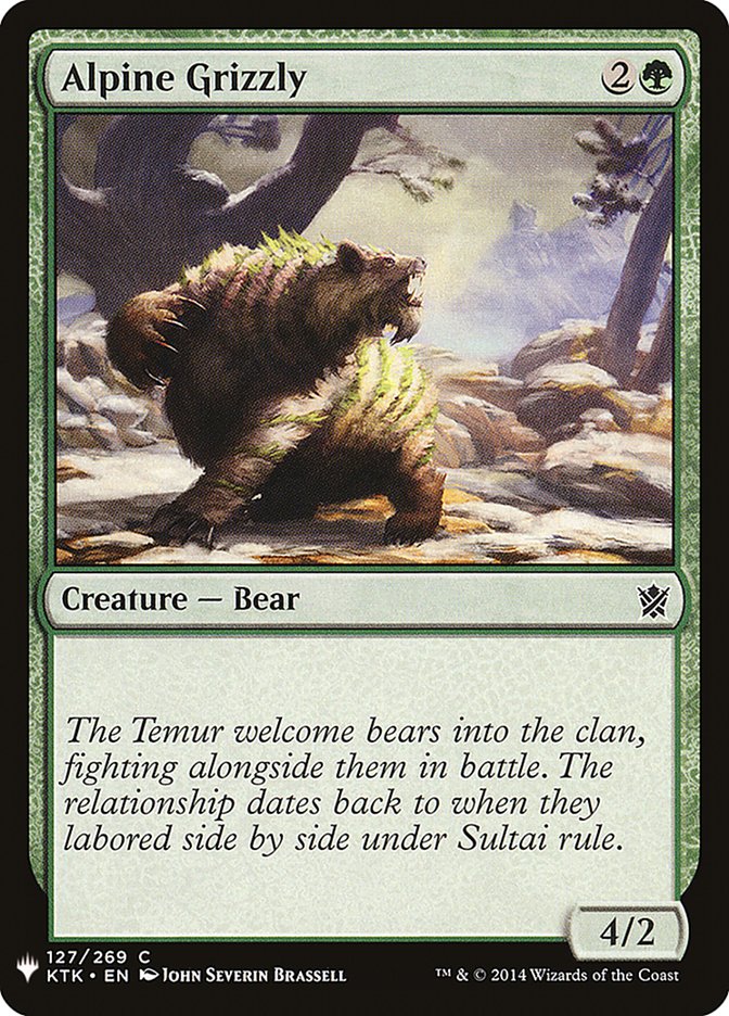 Alpine Grizzly [Mystery Booster] | Odin's Place