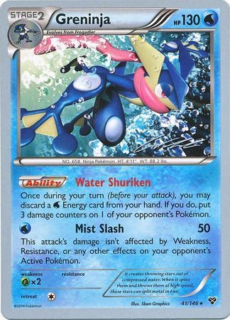 Greninja (41/146) (Ninja Blitz - Cody Walinski) [World Championships 2016] | Odin's Place