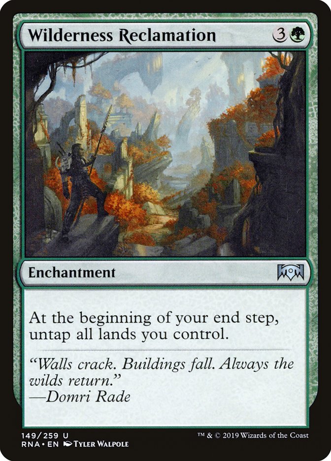 Wilderness Reclamation (149) [Ravnica Allegiance] | Odin's Place