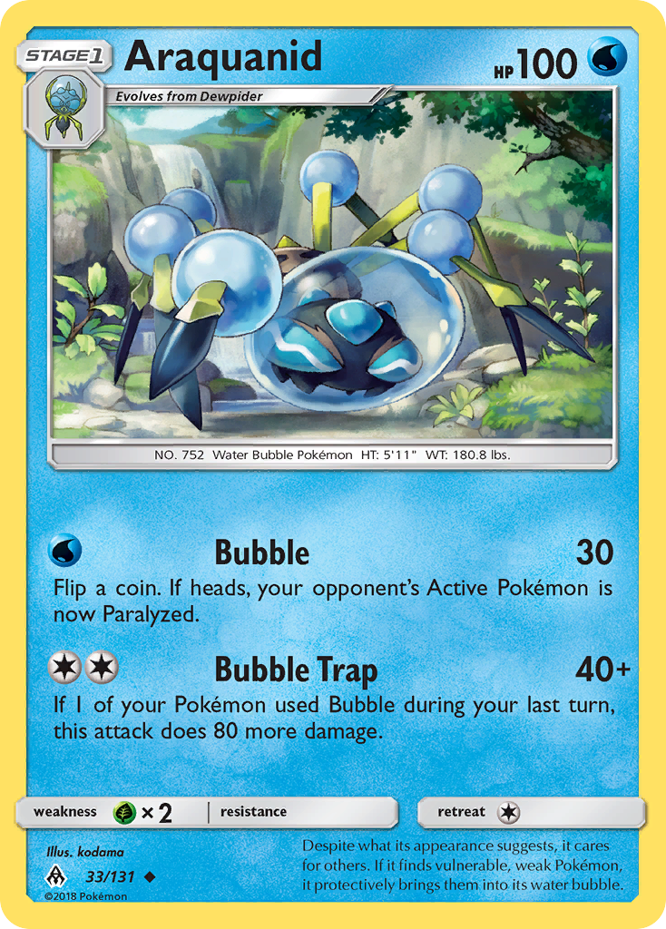 Araquanid (33/131) [Sun & Moon: Forbidden Light] | Odin's Place