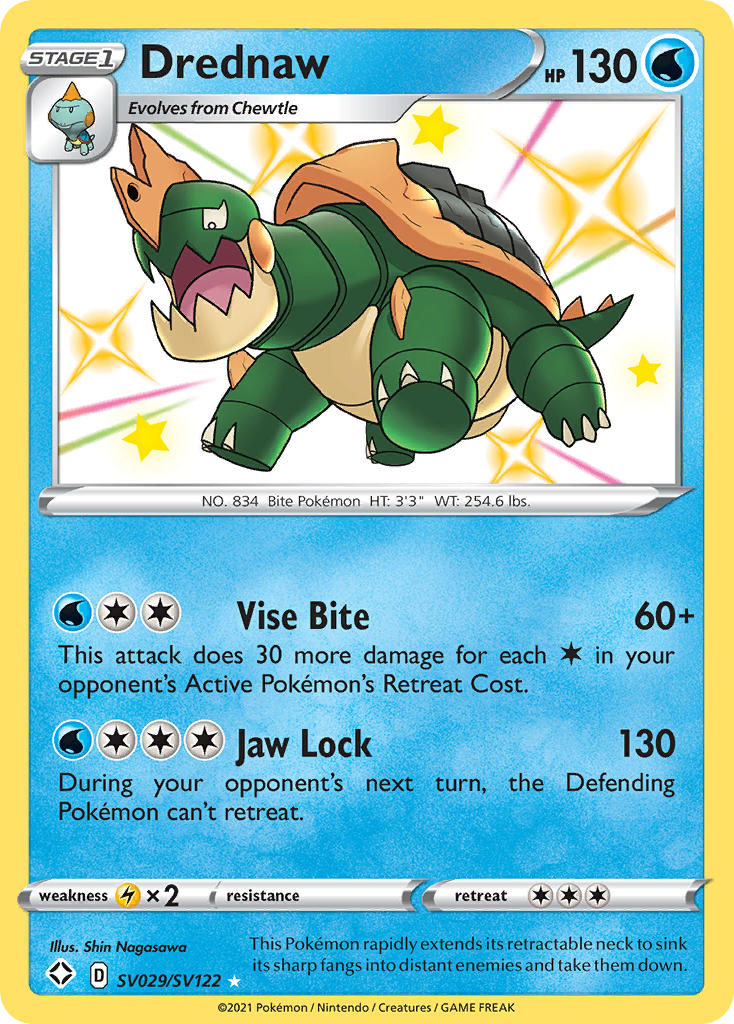 Drednaw (SV029/SV122) [Sword & Shield: Shining Fates] | Odin's Place