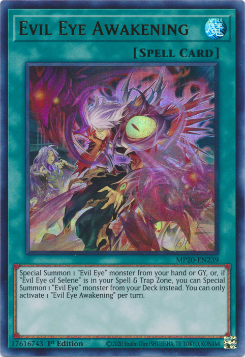 Evil Eye Awakening [MP20-EN239] Ultra Rare | Odin's Place