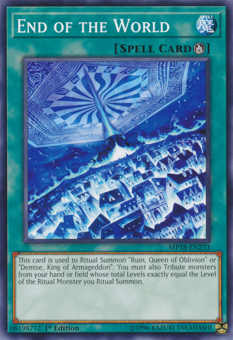 End of the World [MP18-EN233] Common | Odin's Place