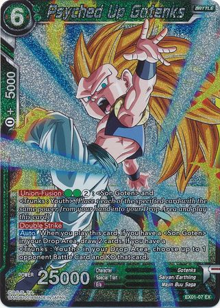 Psyched Up Gotenks (Foil) (EX01-07) [Mighty Heroes] | Odin's Place