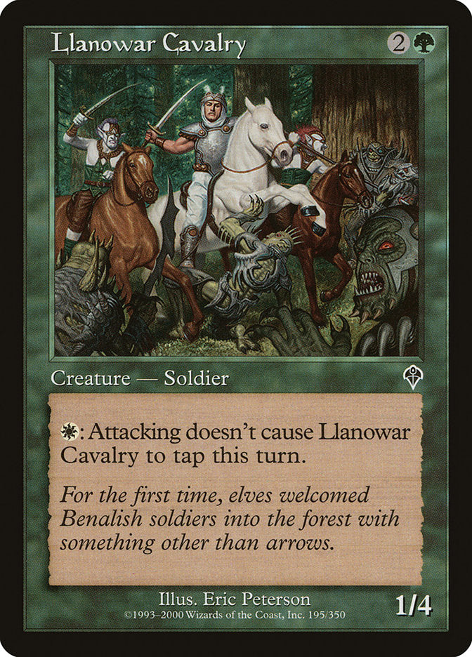 Llanowar Cavalry (195) [Invasion] | Odin's Place