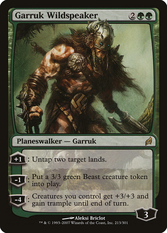 Garruk Wildspeaker (213) [Lorwyn] | Odin's Place