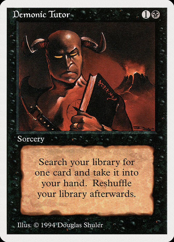 Demonic Tutor [Summer Magic / Edgar] | Odin's Place