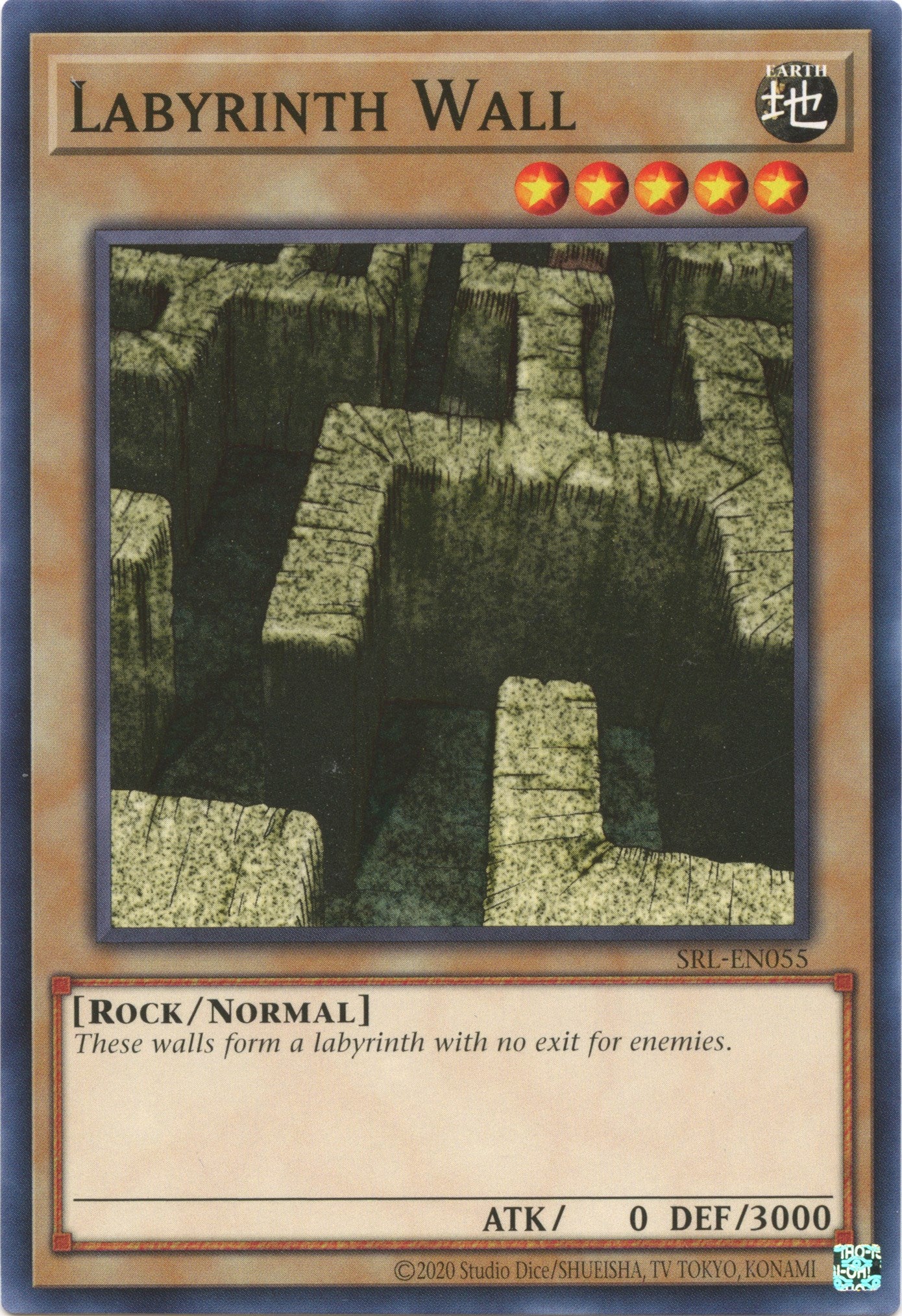 Labyrinth Wall (25th Anniversary) [SRL-EN055] Common | Odin's Place