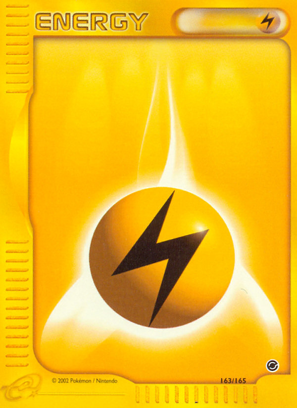 Lightning Energy (163/165) [Expedition: Base Set] | Odin's Place