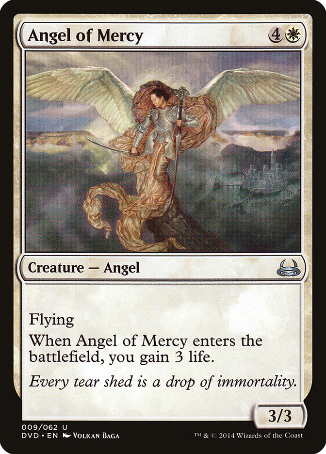 Angel of Mercy (9) (Divine vs. Demonic) [Duel Decks Anthology] | Odin's Place