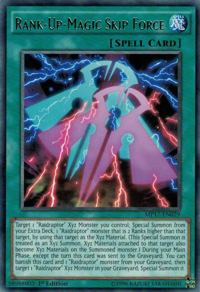 Rank-Up-Magic Skip Force [MP17-EN029] Rare | Odin's Place