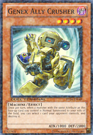 Genex Ally Crusher [DT04-EN069] Common | Odin's Place