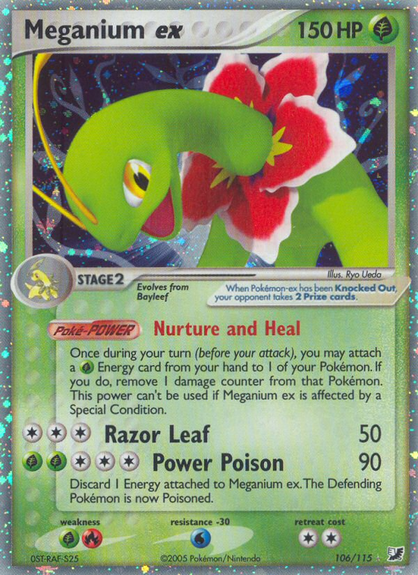 Meganium ex (106/115) [EX: Unseen Forces] | Odin's Place