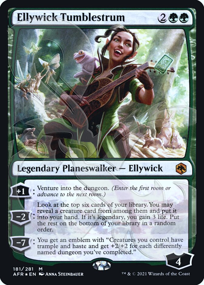 Ellywick Tumblestrum (Ampersand Promo) [Dungeons & Dragons: Adventures in the Forgotten Realms Promos] | Odin's Place
