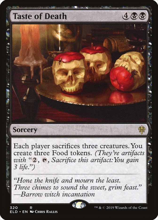 Taste of Death [Throne of Eldraine] | Odin's Place