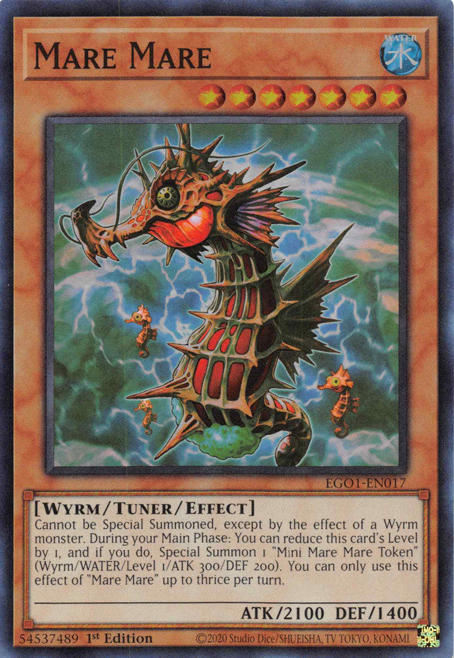 Mare Mare [EGO1-EN017] Super Rare | Odin's Place