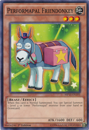 Performapal Friendonkey [MP15-EN193] Common | Odin's Place