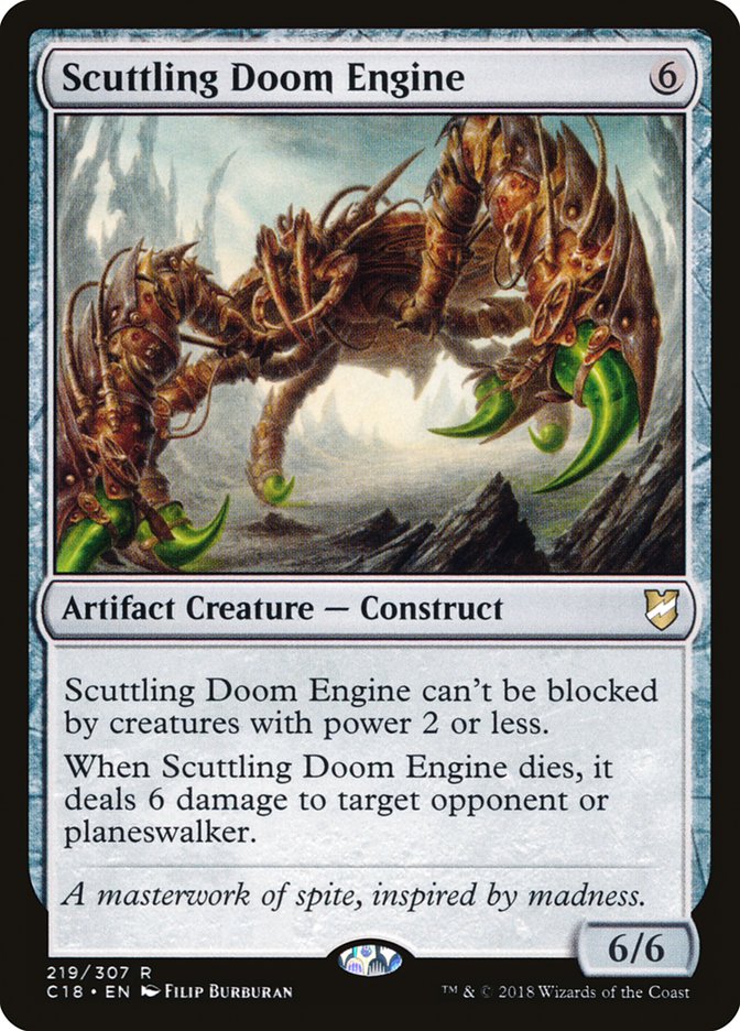 Scuttling Doom Engine (219) [Commander 2018] | Odin's Place