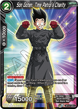 Son Goten, Time Patrol's Charity (Common) (BT13-129) [Supreme Rivalry] | Odin's Place