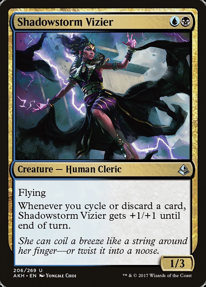 Shadowstorm Vizier (206) [Amonkhet] | Odin's Place