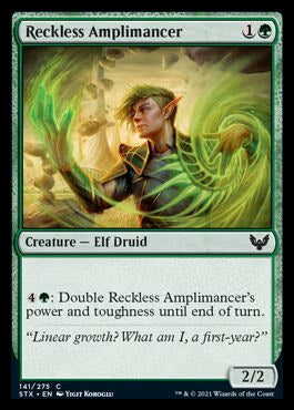 Reckless Amplimancer [Strixhaven: School of Mages] | Odin's Place