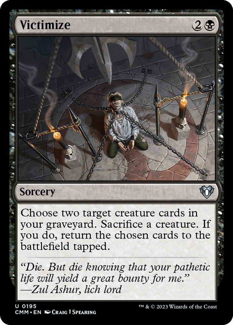 Victimize [Commander Masters] | Odin's Place