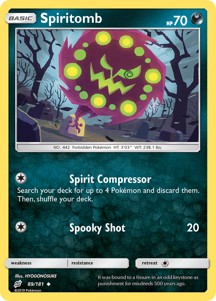 Spiritomb (89/181) [Sun & Moon: Team Up] | Odin's Place