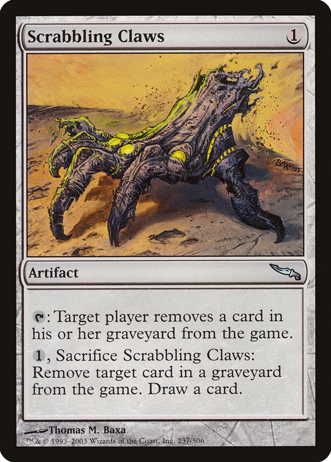 Scrabbling Claws (237) [Mirrodin] | Odin's Place