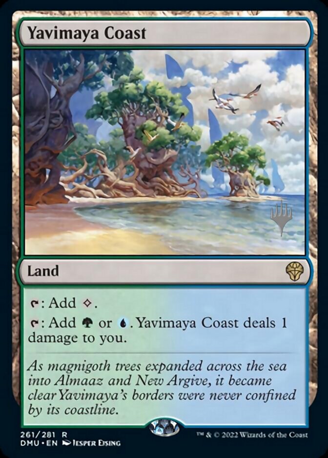 Yavimaya Coast (Promo Pack) [Dominaria United Promos] | Odin's Place