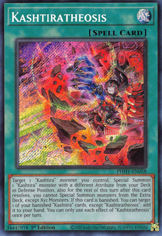 Kashtiratheosis [PHHY-EN058] Secret Rare | Odin's Place