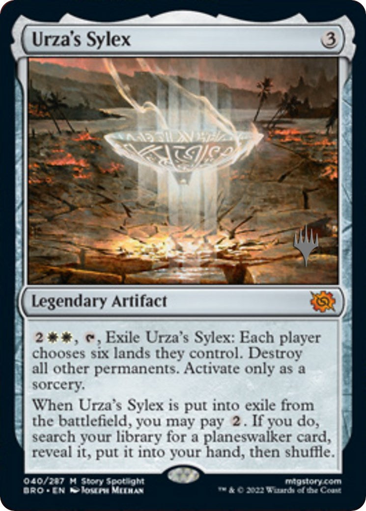 Urza's Sylex (Promo Pack) [The Brothers' War Promos] | Odin's Place