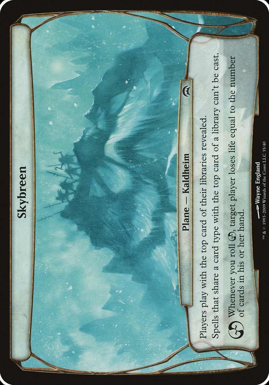 Skybreen (35) (Planes) [Planechase Planes] | Odin's Place
