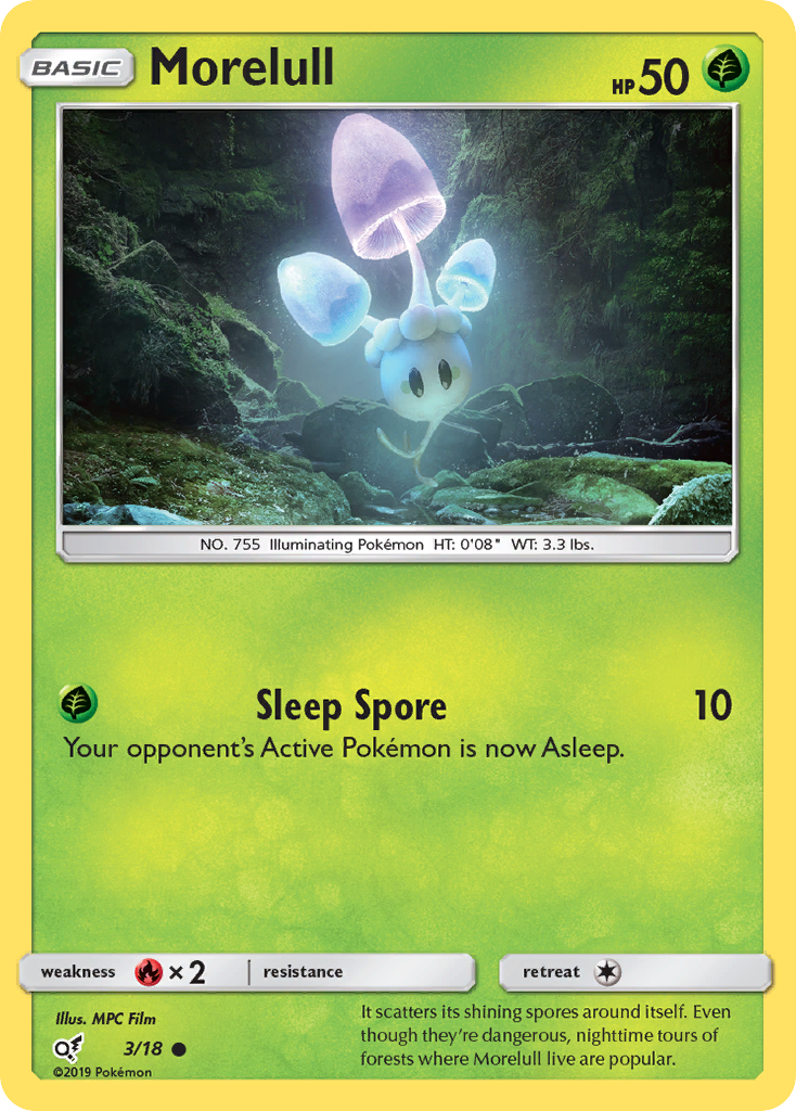 Morelull (3/18) [Sun & Moon: Detective Pikachu] | Odin's Place
