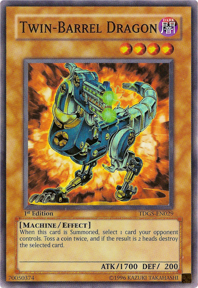 Twin-Barrel Dragon [TDGS-EN029] Super Rare | Odin's Place